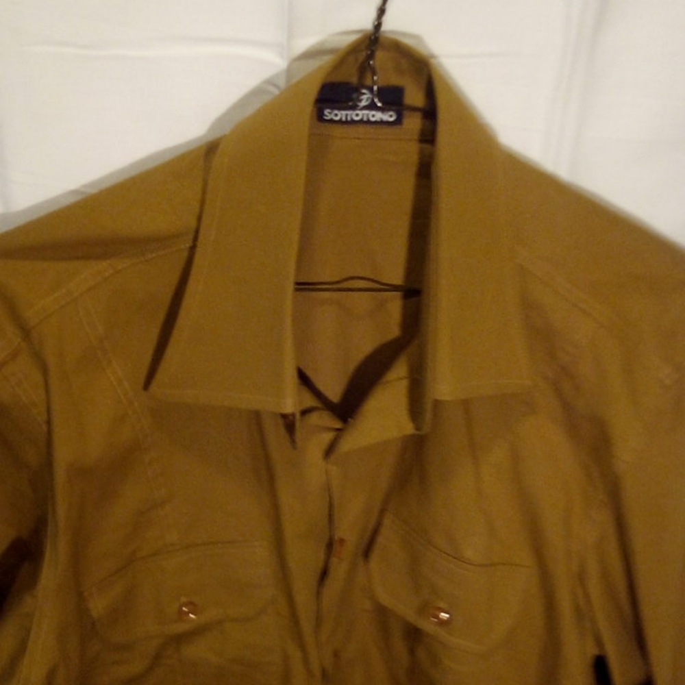 New Mens Sottotono Shirt - Picture 2 of 4